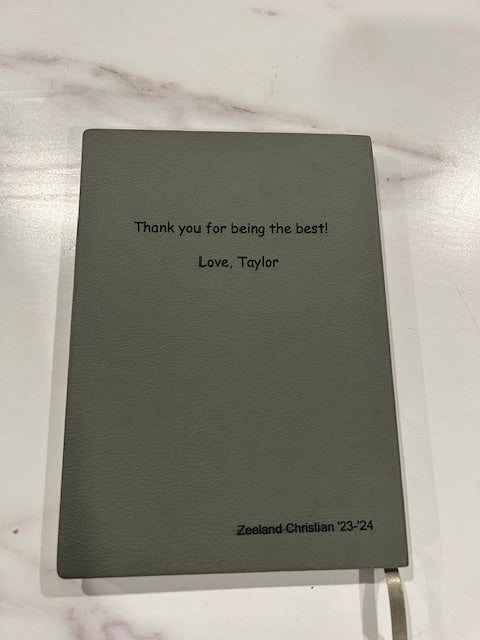 Customized Notebooks